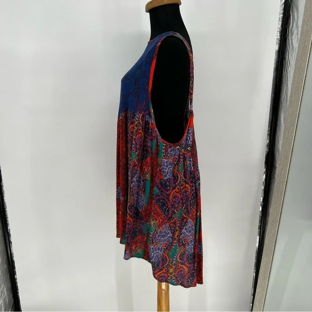 Free people count‎ me in trapeze tunic top Short Dress